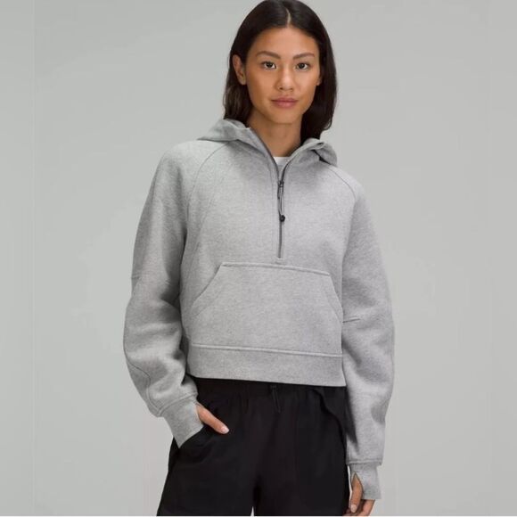 Lululemon Scuba Oversized Half-Zip Hoodie
Heathered Core Medium Grey - Picture 1 of 7